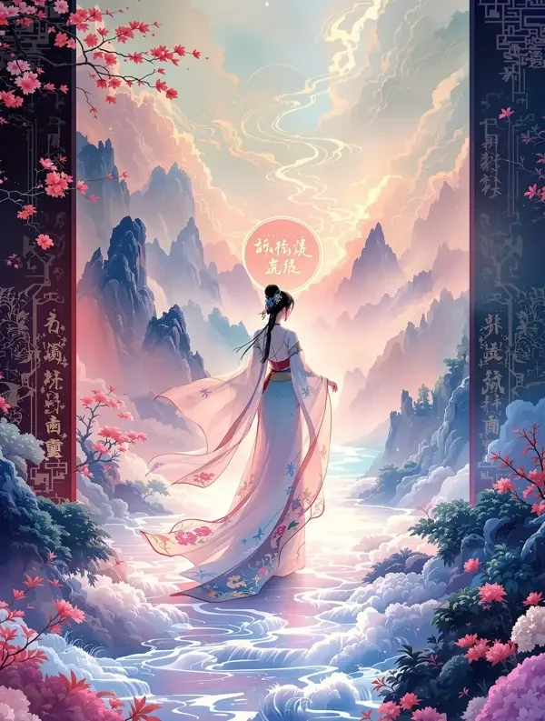 一针绣江山 短剧封面 一针绣江山封面